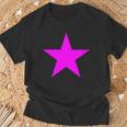 Magenta Star Onarious Colours T-Shirt Geschenke für alte Männer