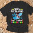 Maglia Bambini Pronto All'assalto Della Terza Elementare Maglietta Regalos para ancianos