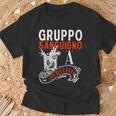 Maglia Divertente A-Peritivo Gruppo Sanguigno A-Peritivo Maglietta Regalos para ancianos