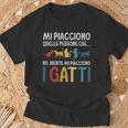 Maglia Mi Piacciono Quelle Persone No Mi Piacciono I Gatti Maglietta Regalos para ancianos