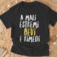 Maglie Divertenti Alcol Alcool Maglietta Regalos para ancianos