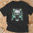 Manga Anime Ästhetische Cyberpunk Techwear Harajuku T-Shirt Geschenke für alte Männer