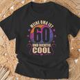 Meine Oma Ist 60 Und Richtig Cool 60Th Birthday Grandma T-Shirt Geschenke für alte Männer