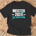 Meister 2024 Ich Habe Fertig Meisterprüfung T-Shirt Geschenke für alte Männer