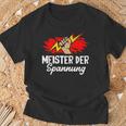 Meister Der Spannung Elektronik Electrician T-Shirt Geschenke für alte Männer