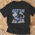 Midnight Navy Graphic Match Got'em Dollar Match T-Shirt Gifts for Old Men