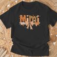 Mimi Pumpkin Fall Coquette Bow Thanksgiving Mom Women T-Shirt Gifts for Old Men