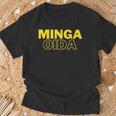 Minga Oida Munich 089 Ultras Football Lifestyle Beer T-Shirt Geschenke für alte Männer