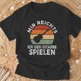 Mir Reichts Ich Geh Gitarre Spielenintage Retro T-Shirt Geschenke für alte Männer