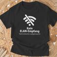 Mobile Phone Kein Elan Receipt Tatenvolumen Aufwo T-Shirt Geschenke für alte Männer