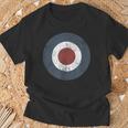 Mod Target Bullseye Uk Raf Roundel Target Maglietta Regalos para ancianos