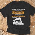 Modellbahn Plan Für Den Ruhestand Model Railway T-Shirt Geschenke für alte Männer