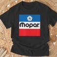 Mopar Retro Flag Logo T-Shirt Geschenke für alte Männer