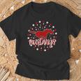 Mustangs School Spirit Football Mom Mustang Pride Teacher T-Shirt Gifts for Old Men