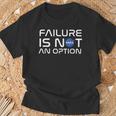 Nasa Failure Is Not An Option Maglietta Regalos para ancianos