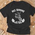 No Simme No Fun Simson Sr50 T-Shirt Geschenke für alte Männer