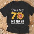 Non Ho 70 Anni Di Compleanno Girasole Regalo Per Donna Uomo Maglietta Regalos para ancianos