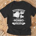 Nonno Di Due Nipoti Nonno 2 Nipote Regalo Per Nonno Doppio Maglietta Regalos para ancianos