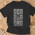 Okkult Tarot Karten Card Occult Esotericintage T-Shirt Geschenke für alte Männer