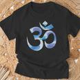 Om Ohm Aum Symbol Spiritual Yoga Mandala Namaste T-Shirt Geschenke für alte Männer