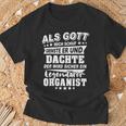 Organist T-Shirt Geschenke für alte Männer