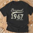Original 1967 57 Años Cumpleaños Hombre Fabricado En 1967 Camiseta unisex Regalos para ancianos
