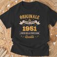Originale Dal 1951 Regalo 70 Anni Compleanno Maglietta Regalos para ancianos