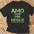 Padel Amo Mia Moglie Regalo Padelista Maglietta Regalos para ancianos