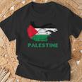 Palestine Flag Palestine T-Shirt Geschenke für alte Männer