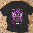 Perché Hex Un Po 'Quando Si Può Hexalotl Maglietta Regalos para ancianos