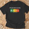 Pfuscher Score T-Shirt Geschenke für alte Männer