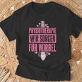 Physiotherapie Wir Sorgen Für Wirbel Physioherapeutin T-Shirt Geschenke für alte Männer