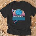 Pierogi Retro T-Shirt Geschenke für alte Männer