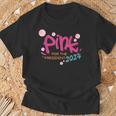 Pink For President 2024 Pink First Name T-Shirt Gifts for Old Men
