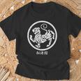Pocket Shotokan Tiger Karate Symbol Martial Arts Maglietta Regalos para ancianos