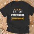 Praktikant Praktikum Praktikanten Praktikantin T-Shirt Geschenke für alte Männer