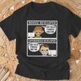 Programadores Programadores Programación Informática Camiseta unisex Regalos para ancianos