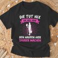 Putzkraft Putzkraft Putzfrau T-Shirt Geschenke für alte Männer