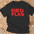 Red Flag T-Shirt Geschenke für alte Männer