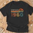 Regalo Di Compleanno 64 Anni Per Uomo Donna Palm Retrointage 1960 Maglietta Regalos para ancianos