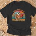 Regalo Para Amantes De Libros Con Texto En Inglés I Am A Bookaholic And I Arrepient Camiseta unisex Regalos para ancianos