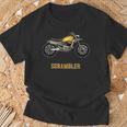 Regalo Per Motociclisti Scrambler Stile Casual Maglietta Regalos para ancianos