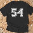 Regalo Sportivo Numero 54 Della Maglia Della Squadra Maglietta Regalos para ancianos