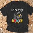 Rente Pension 2023 Forklift T-Shirt Geschenke für alte Männer