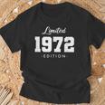 Retro 52 Años Nacido En 1972 Edición Limitada 52 Cumpleaños Camiseta unisex Regalos para ancianos