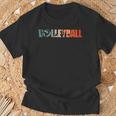 Retro Beacholleyballintageolleyball S T-Shirt Geschenke für alte Männer