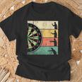 Retro Dart For Dart Game T-Shirt Geschenke für alte Männer