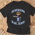 Reverend Blue Jeans T-Shirt Geschenke für alte Männer