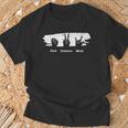 Roche Papier Ciseaux Métal Musique Concert Groupe Bassiste T-Shirt Cadeaux pour les vieillards