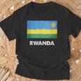 Ruanda Flag Jersey Ruanda T-Shirt Geschenke für alte Männer